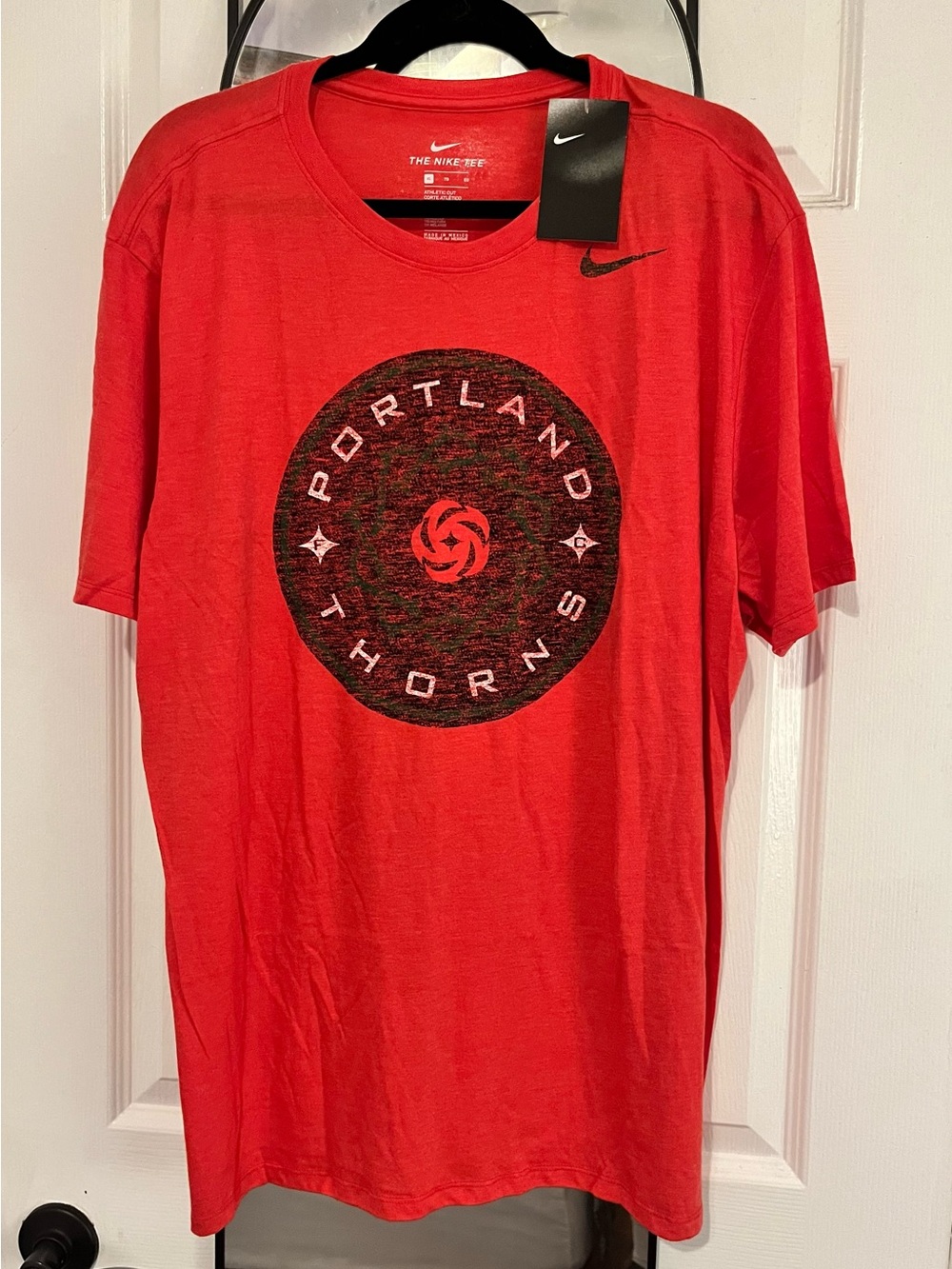 Nike Men's Red Portland Thorns Graphic Tee